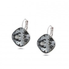 Auskari ar palieliem mirdzošiem  Swarovski kristāliem